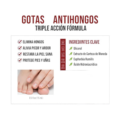 Lunavora™ Gotas Antihongos